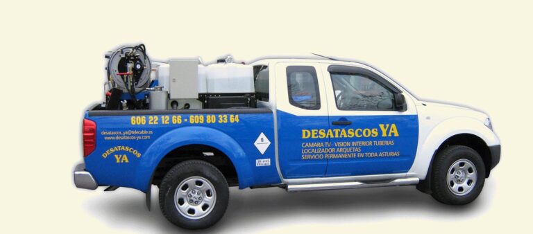 Desatascos con maquinaria especializada